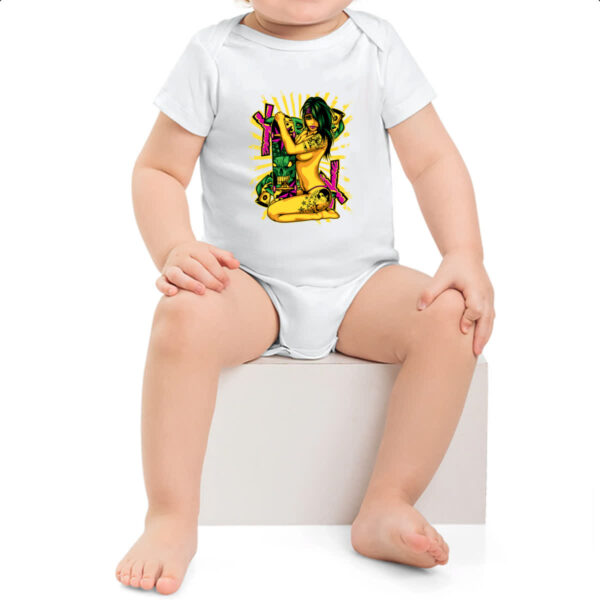Body infantil Gangster Girl Skate - Imagem 2