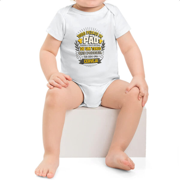Body infantil Todo pedaco de pao - Imagem 2