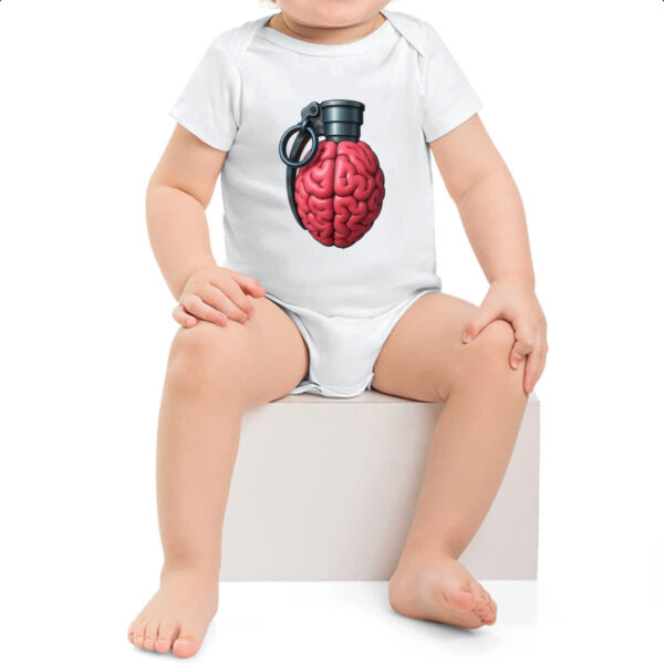 Body infantil Cerebro granada - Imagem 2