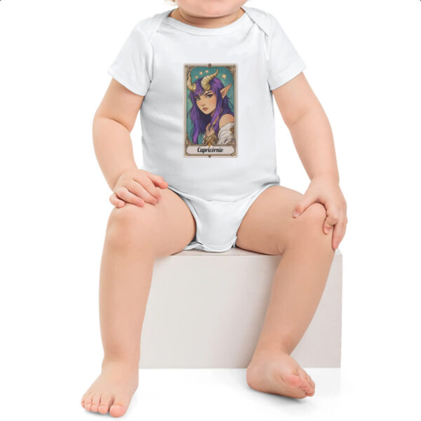 Body infantil Carta Taro Signo Capricornio - Imagem 2