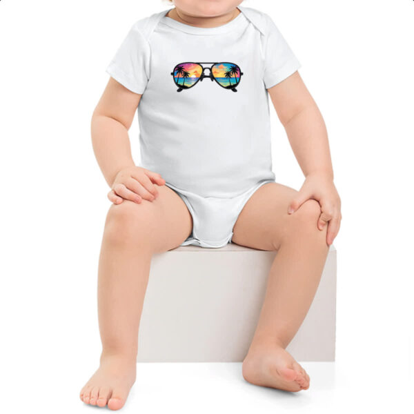 Body infantil Oculos reflexo sunset - Imagem 2