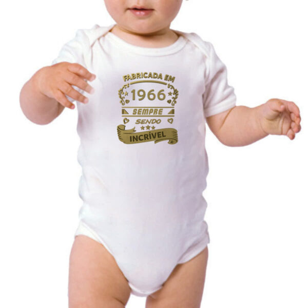 Body infantil Fabricada em 1966 sendo incrivel - Imagem 3