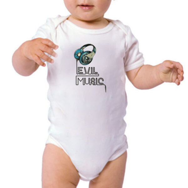 Body infantil Evil Music - Imagem 3