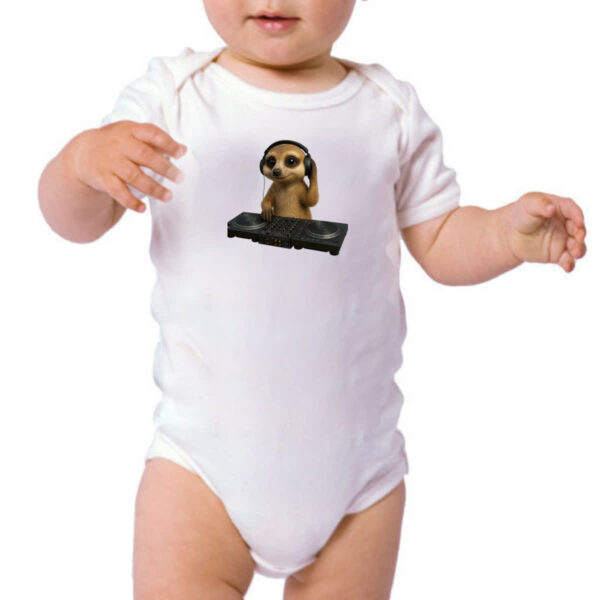 Body infantil Suricato DJ - Imagem 3
