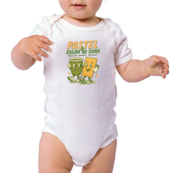 Body infantil Pastel e Caldo de Cana - Imagem 3