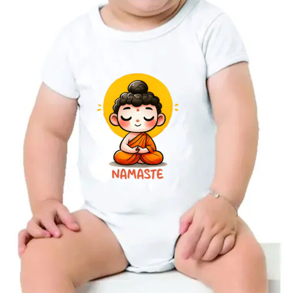 Body infantil Namaste Cute Monge - Imagem 4
