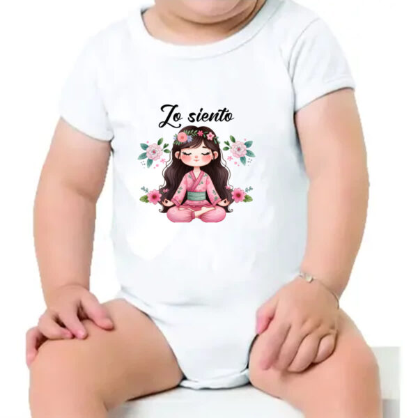 Body infantil Yoga Girl Lo Siento - Imagem 4