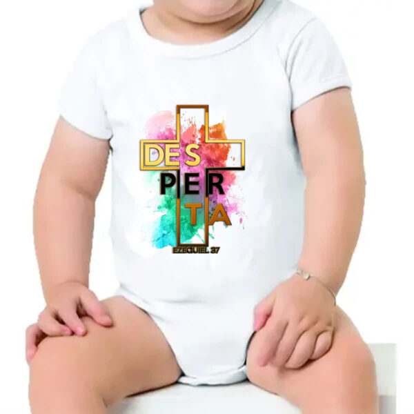 Body infantil Gospel Desperta Ezequiel 37 - Imagem 4
