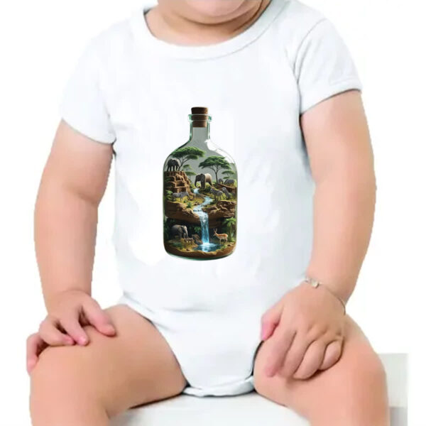 Body infantil Oasis Africano na Garrafa - Imagem 4