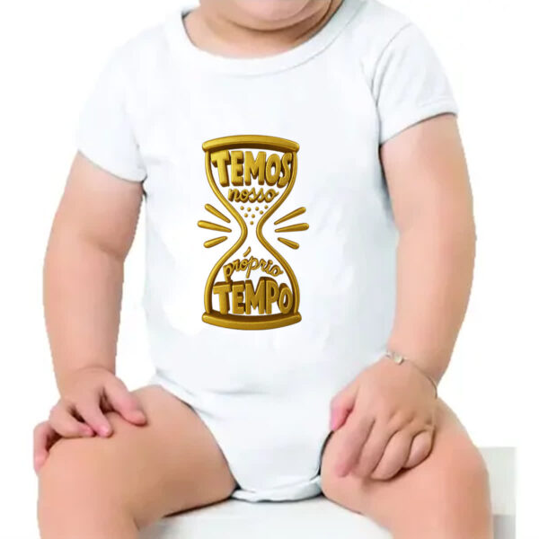 Body infantil Temos nosso proprio tempo 3D - Imagem 4