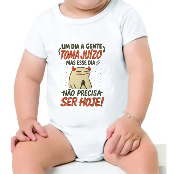 Body infantil Um dia a gente toma juizo Flork - Imagem 4