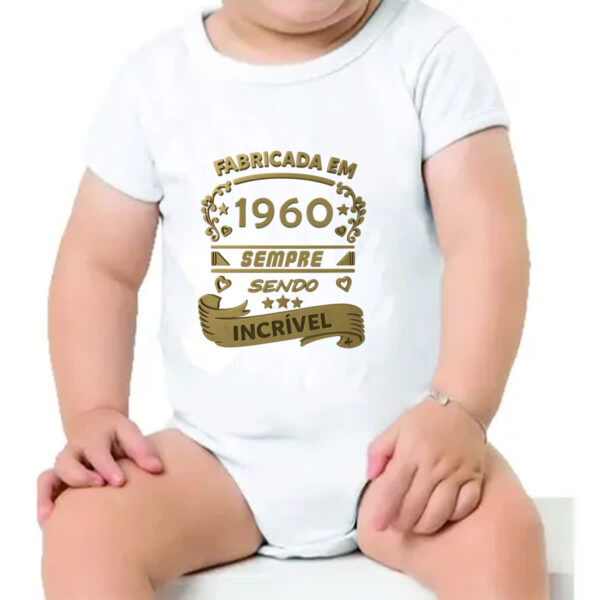 Body infantil Fabricada em 1960 sendo incrivel - Imagem 4