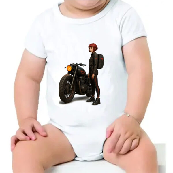 Body infantil Aventureira de guerra - Imagem 4