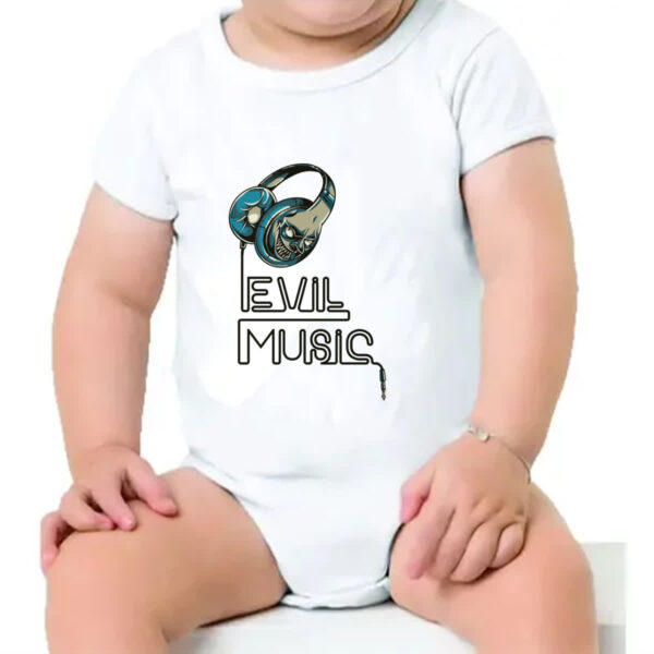 Body infantil Evil Music - Imagem 4