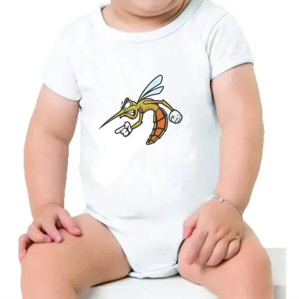 Body infantil Pernilongo Bravinho - Imagem 4