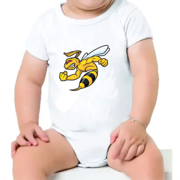 Body infantil Abelha nervozinha - Imagem 4
