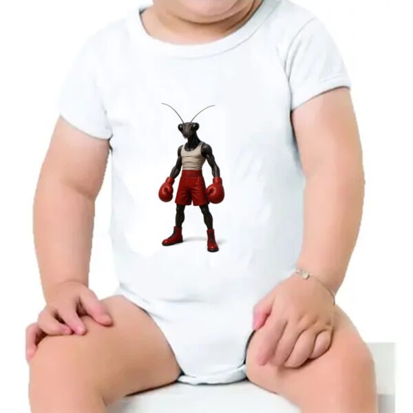 Body infantil Louva-a-Deus Pugilista - Imagem 4