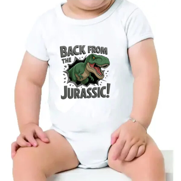 Body infantil Back from Jurassic - Imagem 4