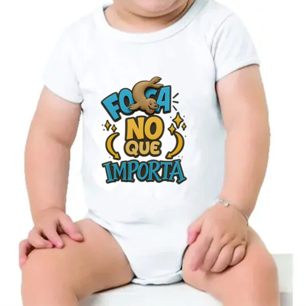Body infantil Foca no que importa - Imagem 4