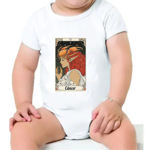 Body infantil Carta Taro Signo Cancer - Imagem 4
