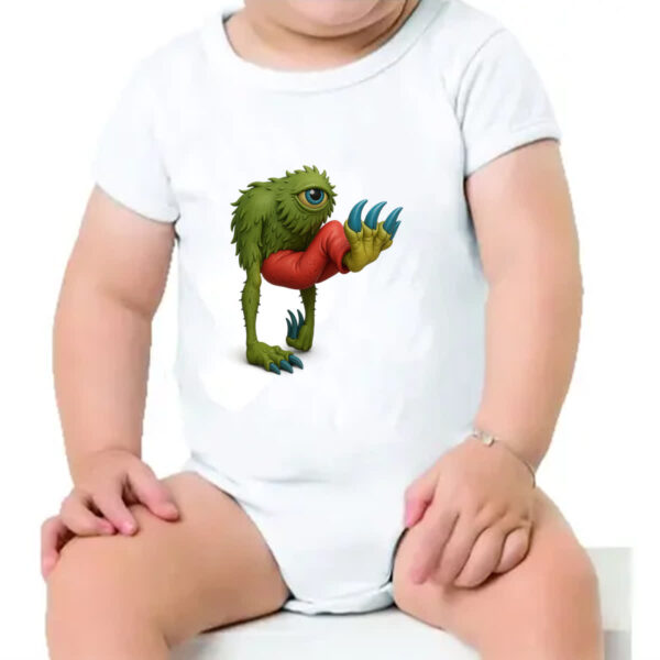 Body infantil Ploc Monsters Nostalgia 3 - Imagem 4