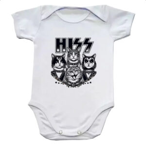 Body infantil HISS Gatos do Rock