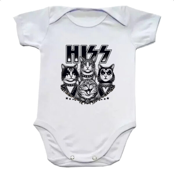 Body infantil HISS Gatos do Rock