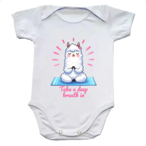 Body infantil Lhama Take a deep breath