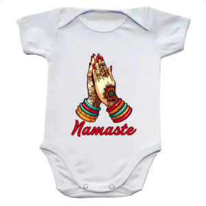 Body infantil Namaste Girl Hands