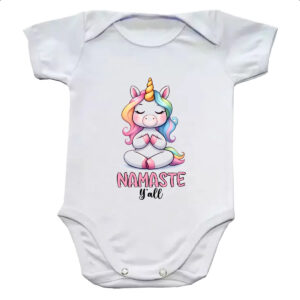 Body infantil Namaste Unicornio