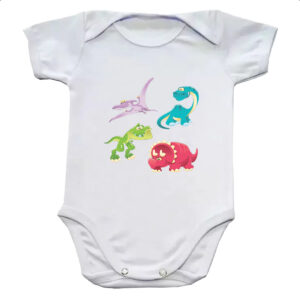 Body infantil Cute dinossauros