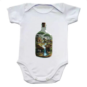 Body infantil Oasis Africano na Garrafa