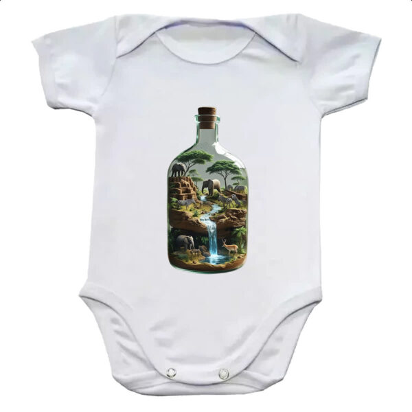 Body infantil Oasis Africano na Garrafa