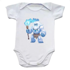 Body infantil Yeti cute inverno