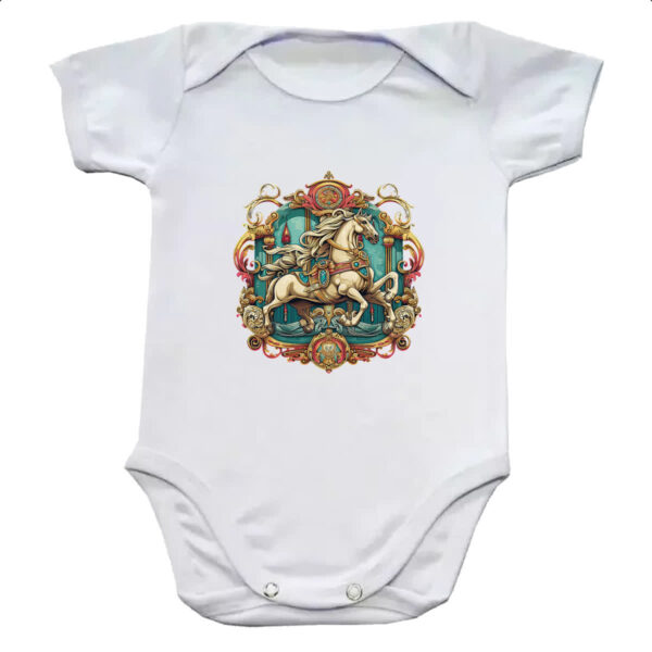 Body infantil Vintage Carrossel