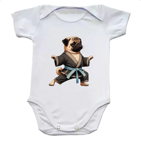 Body infantil Pug Karate