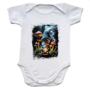 Body infantil Floresta Gnomo Cogumelo
