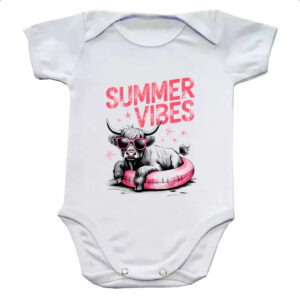 Body infantil Vaquinha Summer Vibes