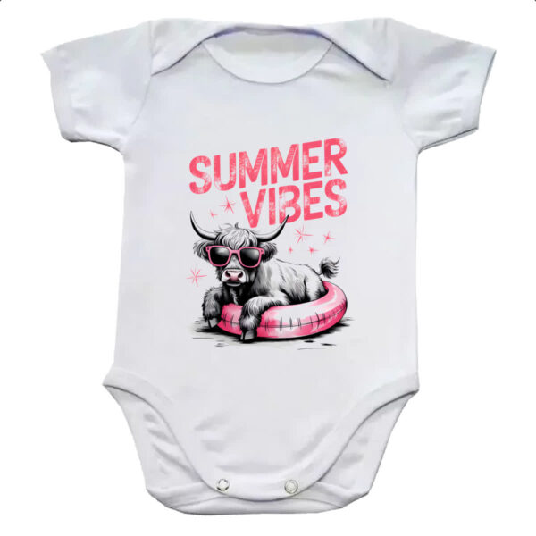 Body infantil Vaquinha Summer Vibes