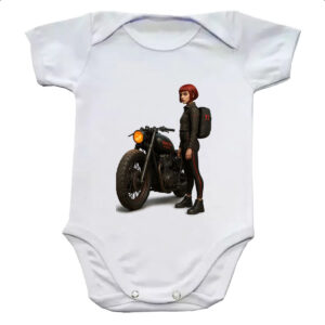 Body infantil Aventureira de guerra