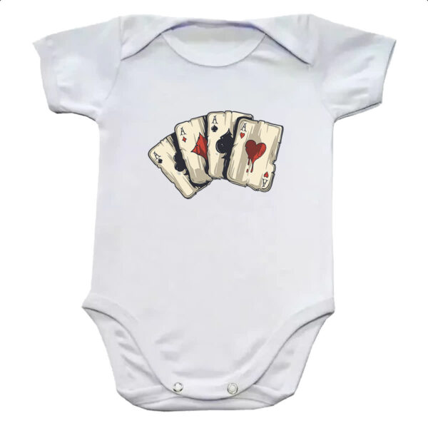 Body infantil Quadra de ases