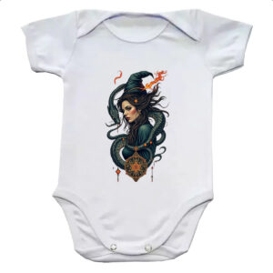 Body infantil Feiticeira e a serpente
