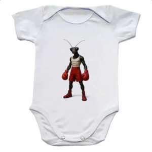 Body infantil Louva-a-Deus Pugilista