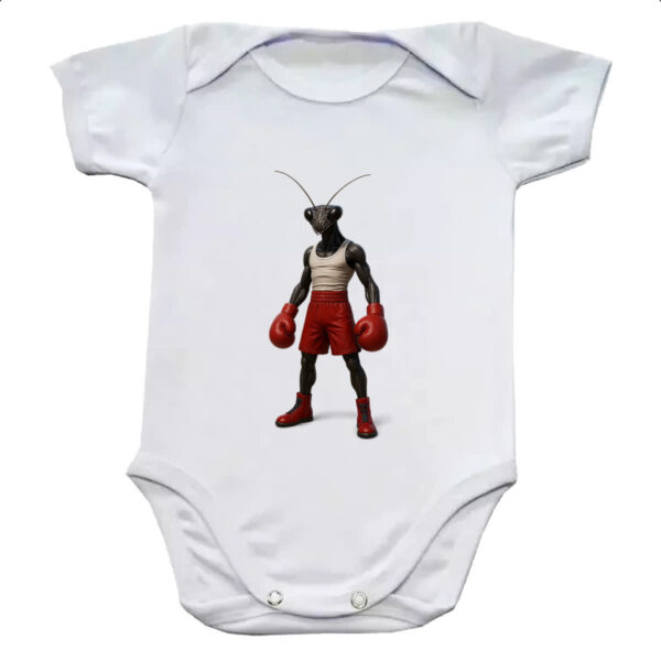 Body infantil Louva-a-Deus Pugilista