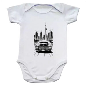 Body infantil Cadillac manga art line