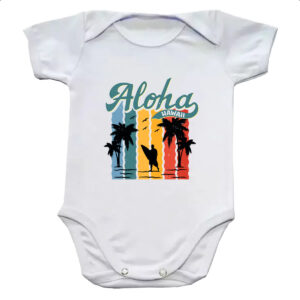 Body infantil Aloha Hawaii Vintage Style