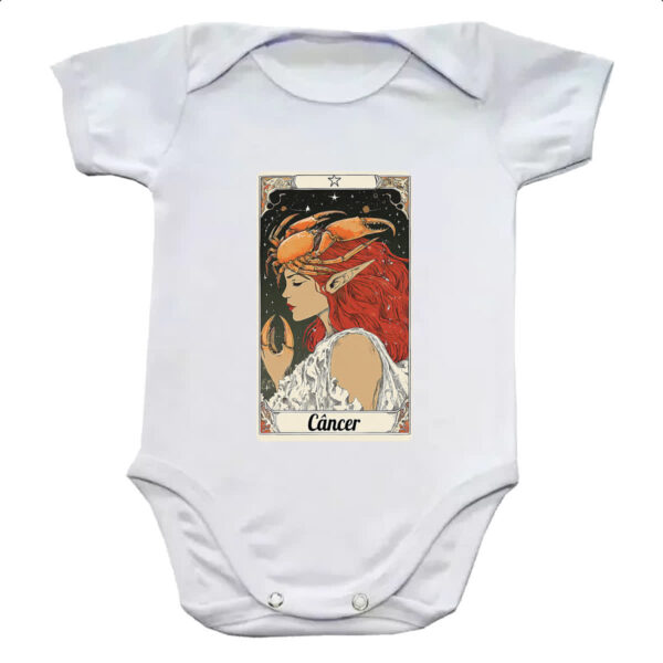 Body infantil Carta Taro Signo Cancer