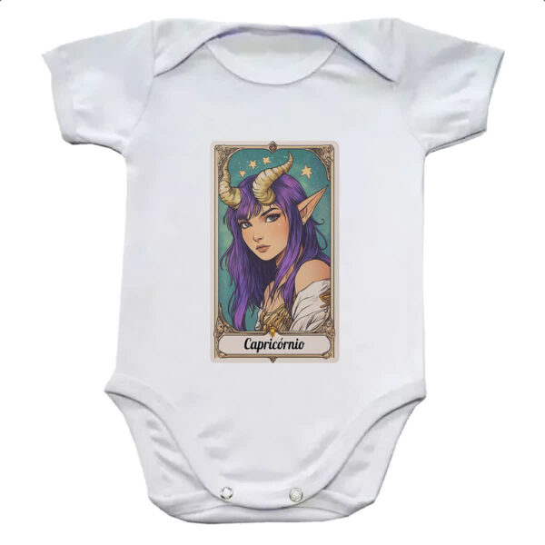 Body infantil Carta Taro Signo Capricornio