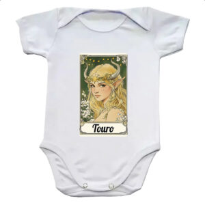 Body infantil Carta Taro Signo Touro