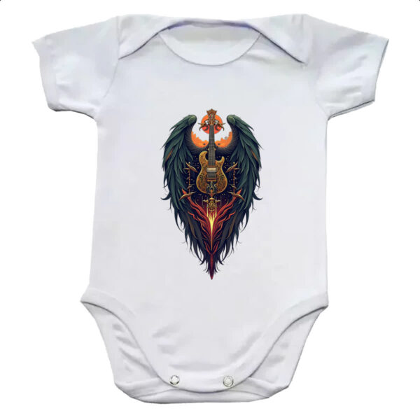 Body infantil Guitarra asas